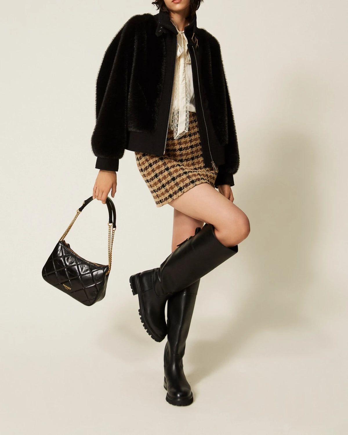 Twinset - Camicia Con Fiocco