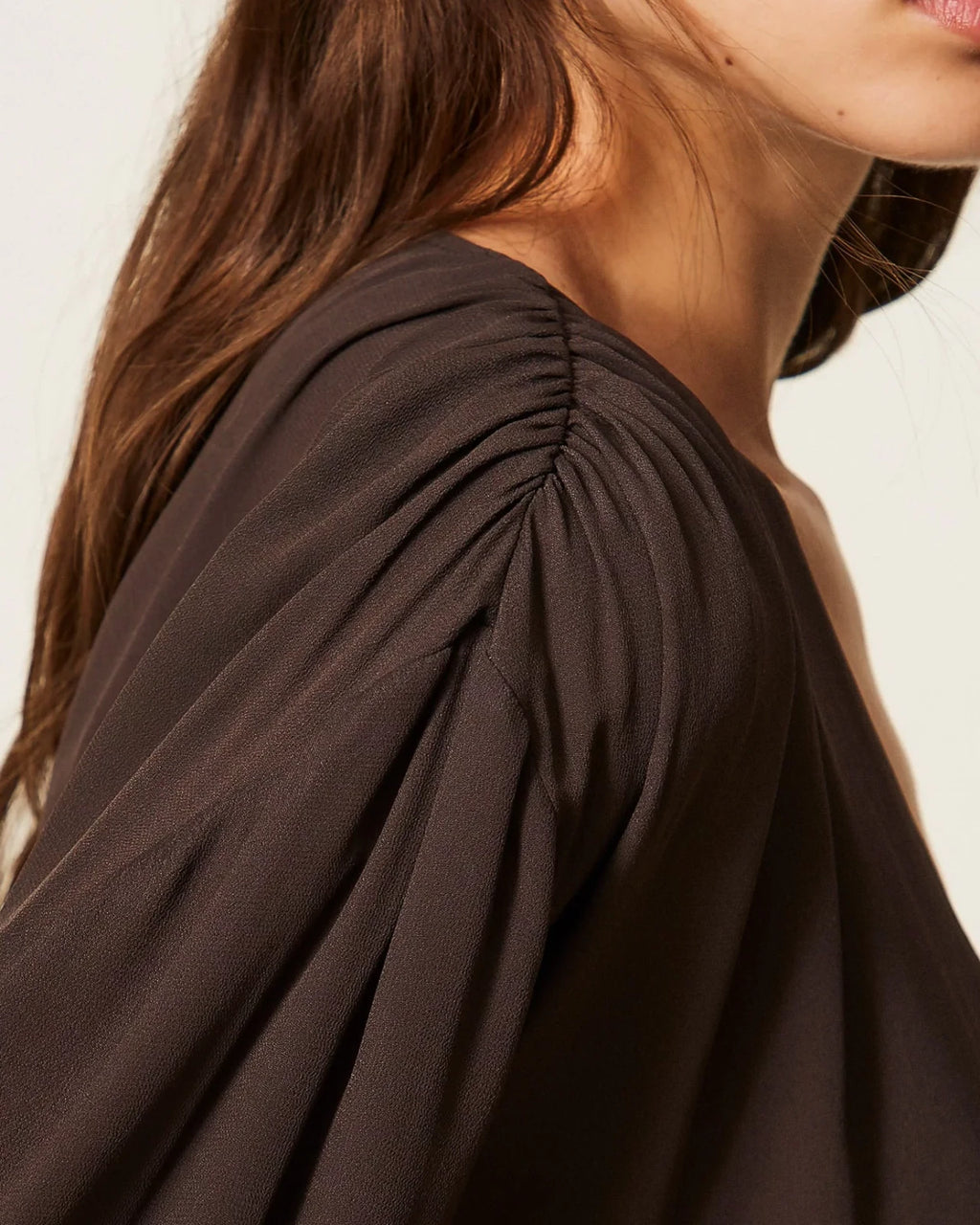 Twinset - Blusa Incrociata