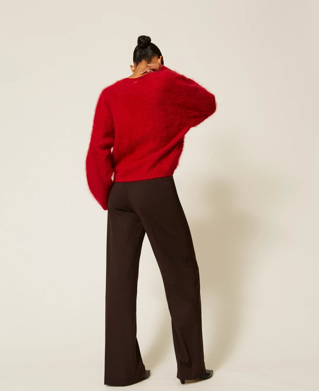 Twinset - Pantaloni Pantalone Largo