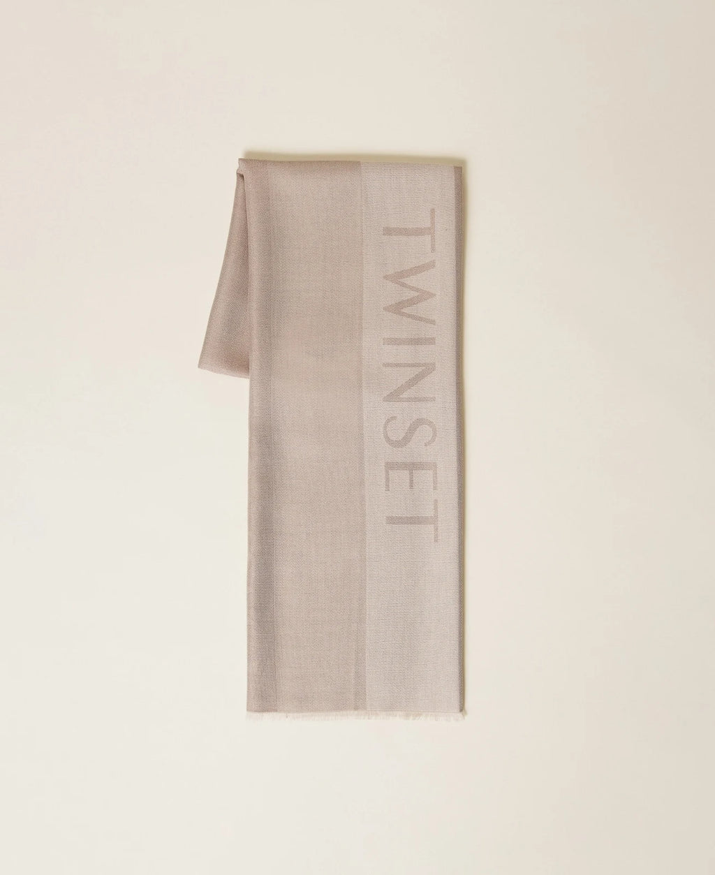 Twinset - Sciarpa C/Motivo Loghi