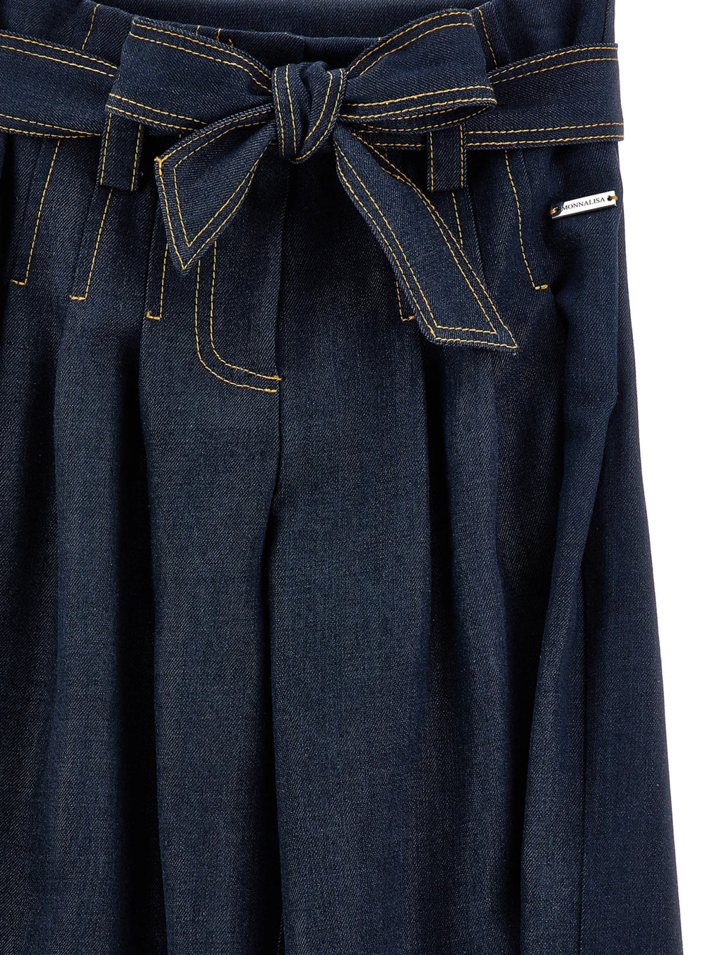 Monnalisa - Jeans Panta Con Cintura