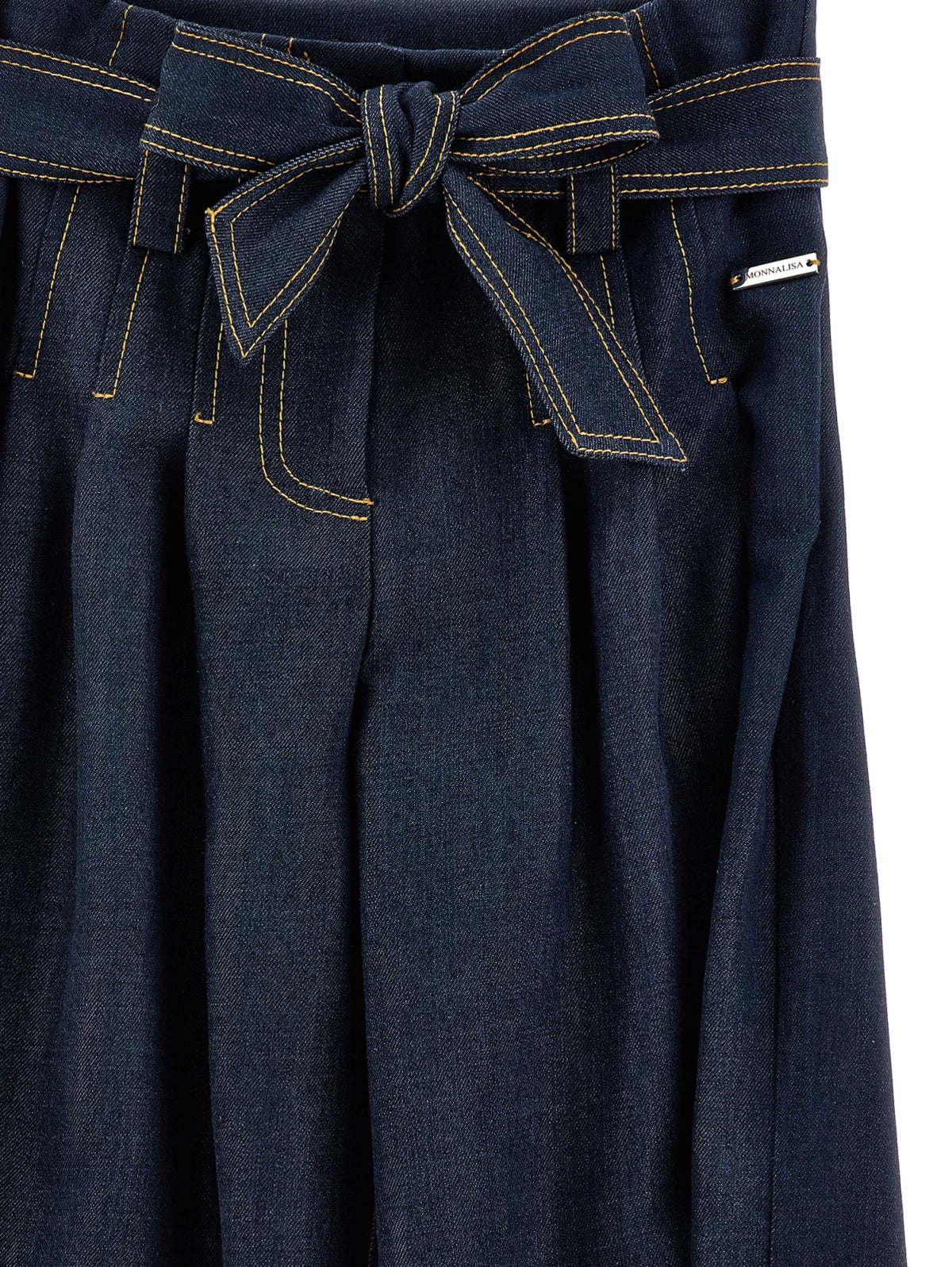 Monnalisa - Jeans Panta Con Cintura