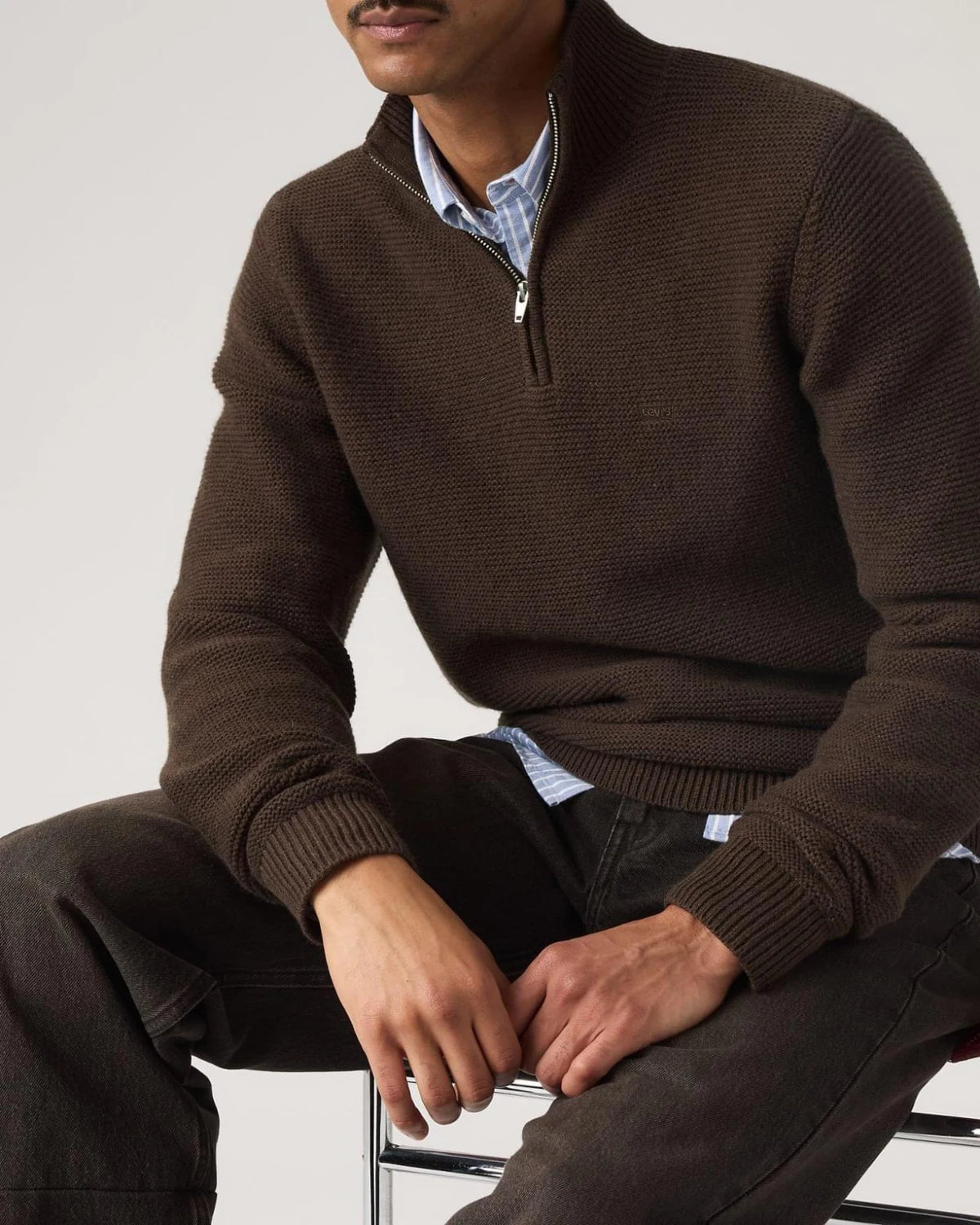 Levis - Maglia Quarter Zip