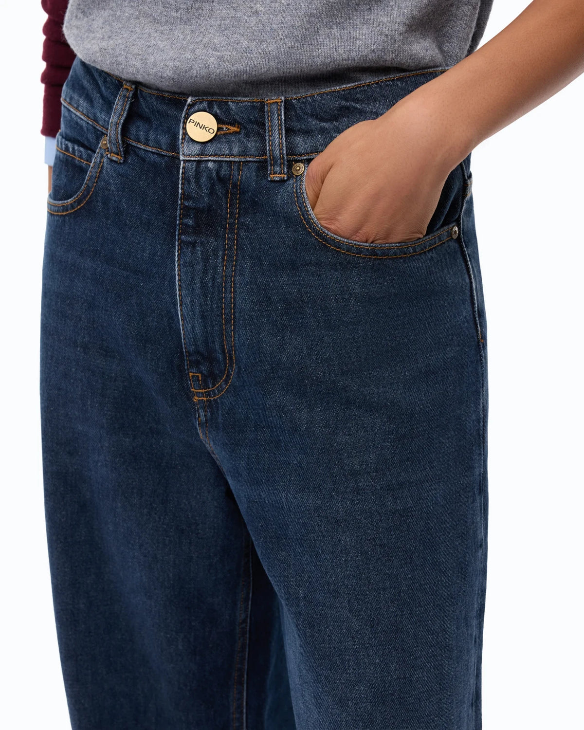 Pinko - Estelle Egg Medium Wash Blue