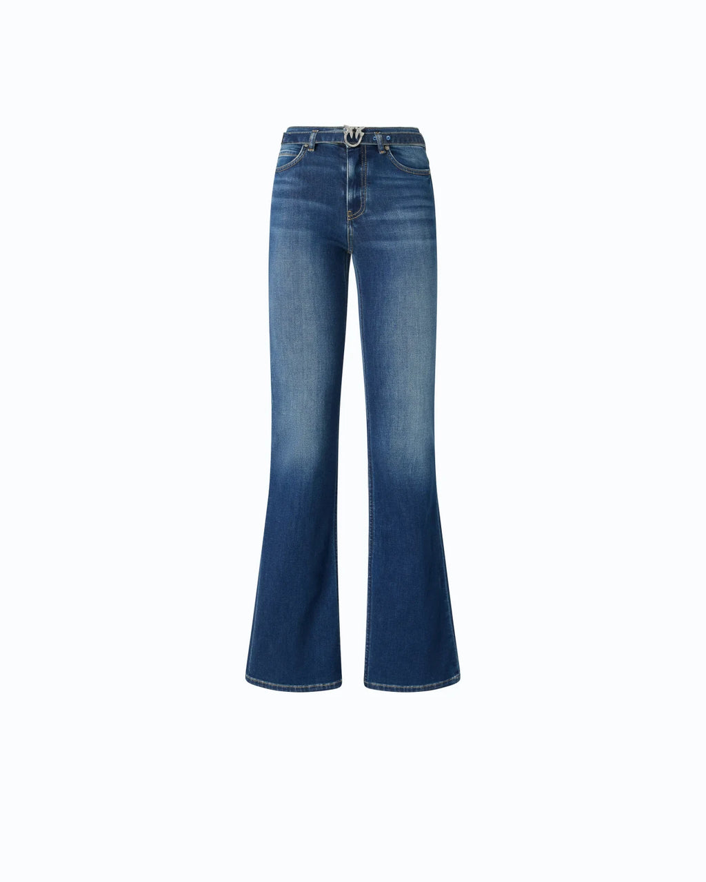 Pinko - Flora Flare Medium Wash