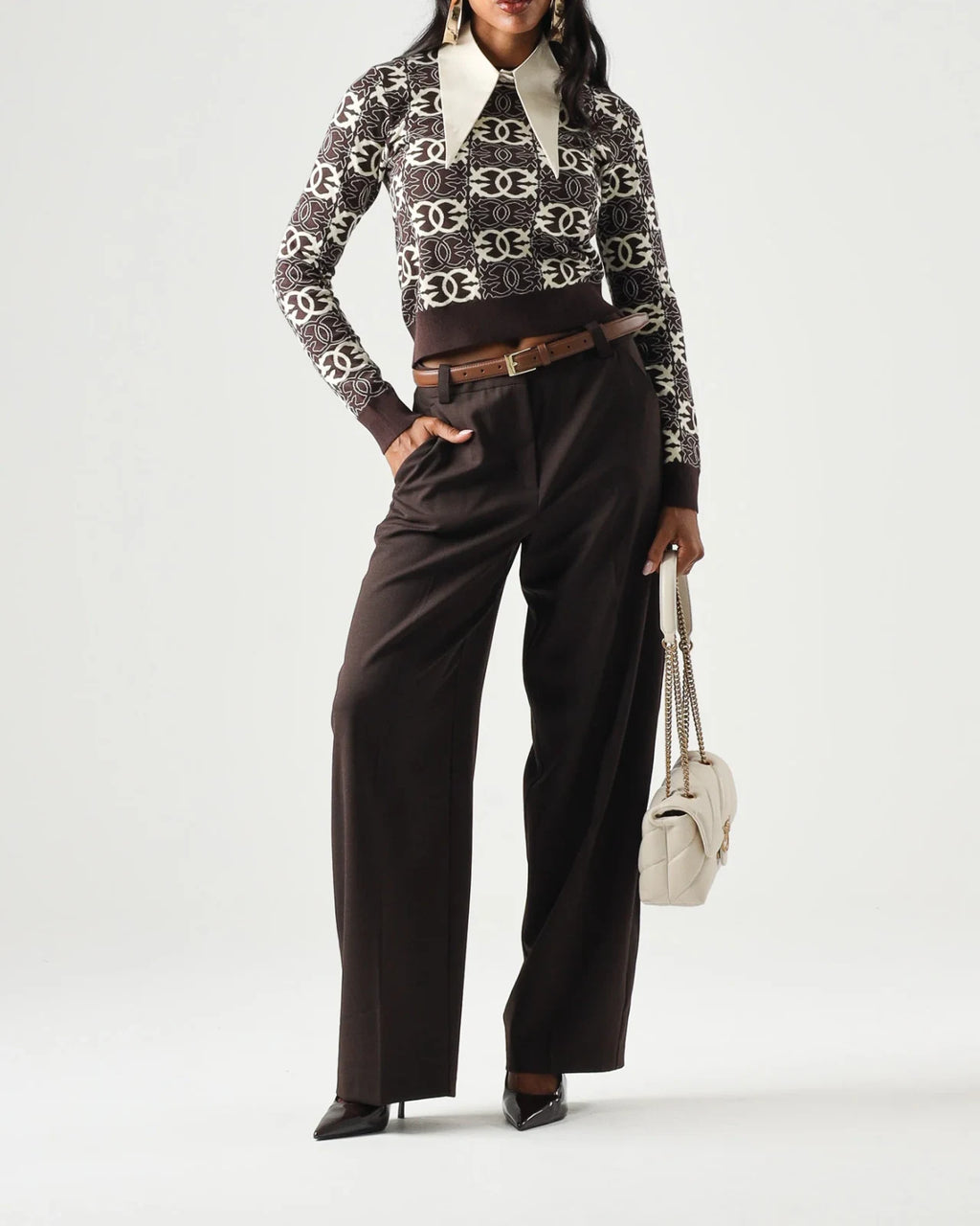 Pinko - Gypsies Cropped Jacquard
