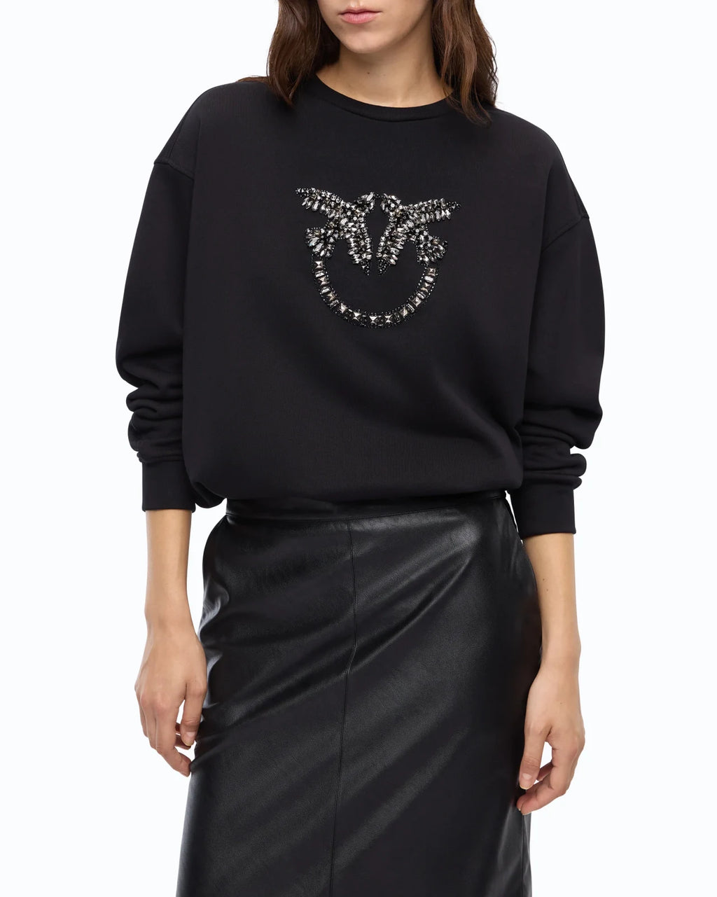 Pinko - Nelly Maglia Felpa Ricamo