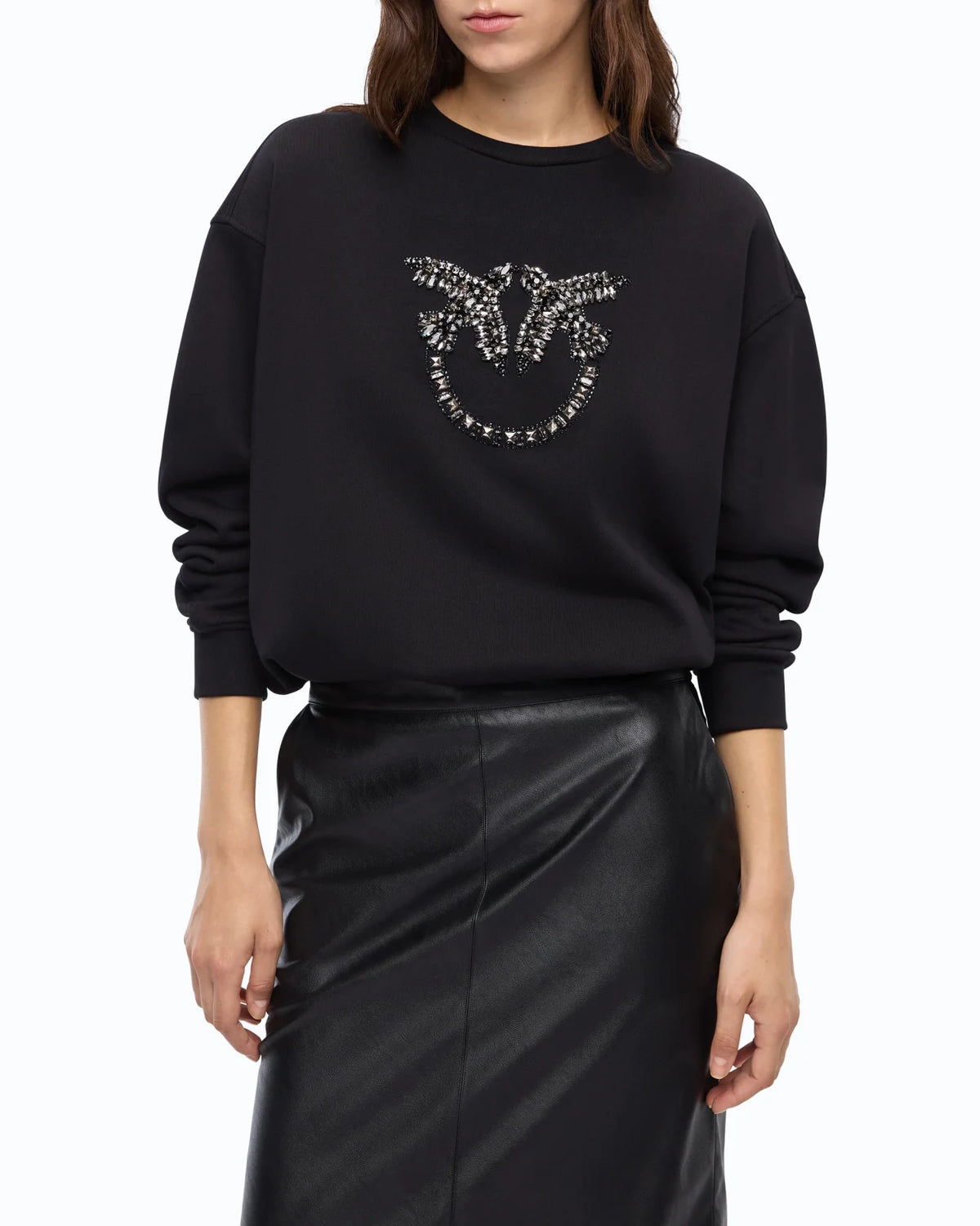 Pinko - Nelly Maglia Felpa Ricamo