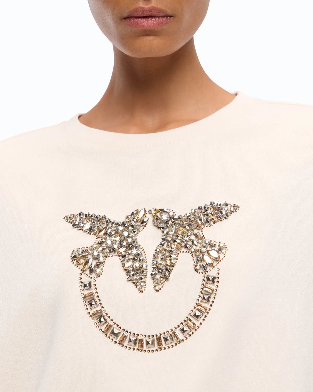 Pinko - Nelly Maglia Felpa Ricamo