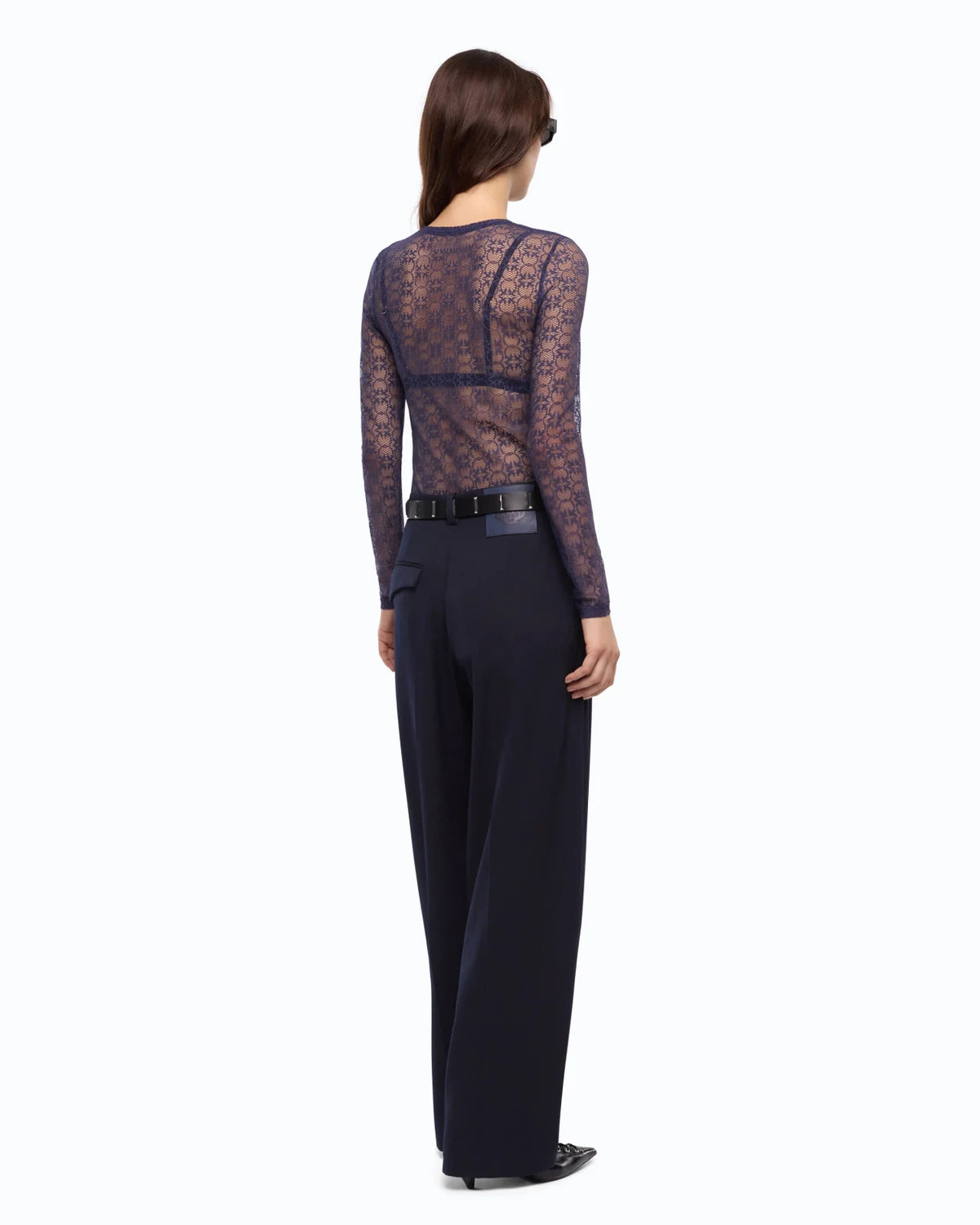 Pinko - Rover Maglia Pizzo Stretch