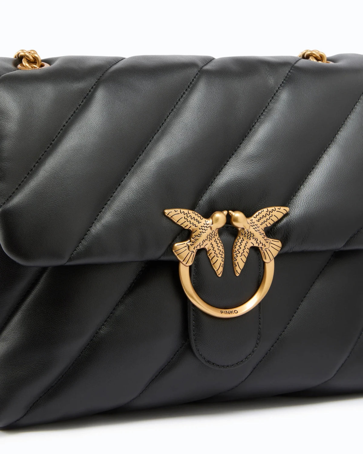Pinko - Love Puff Big Cl Sheep Nappa