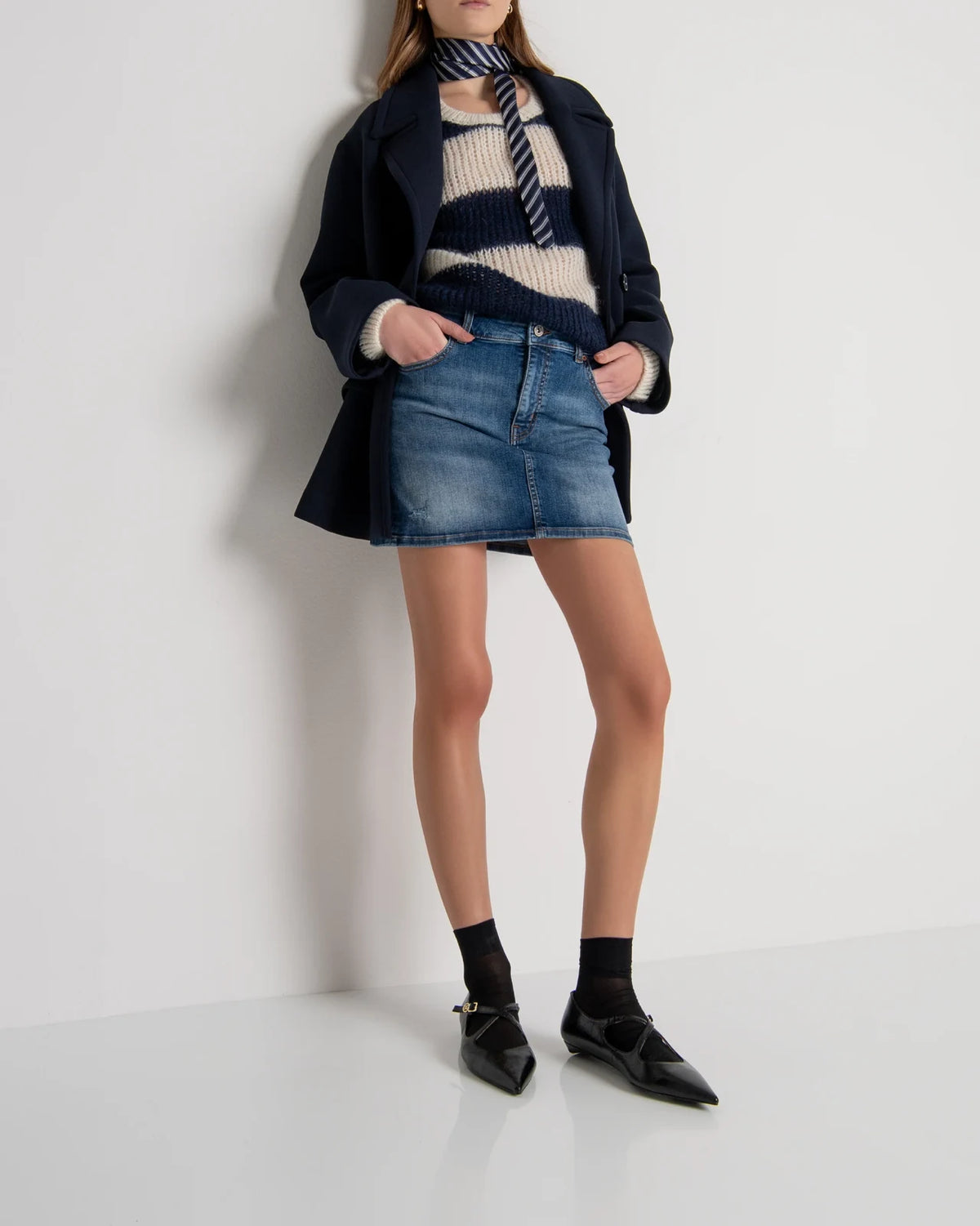 Fracomina - Cappotto Darkblue
