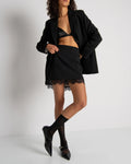 Fracomina - Long Casual Giacca Black