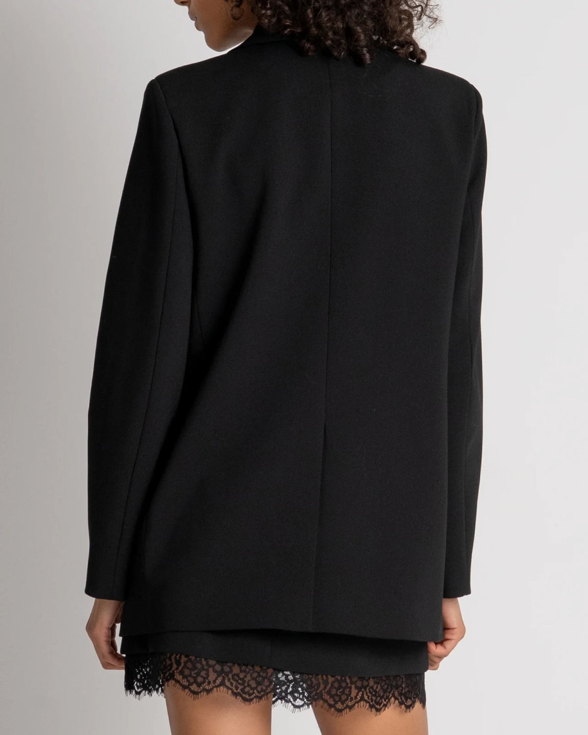 Fracomina - Long Casual Giacca Black