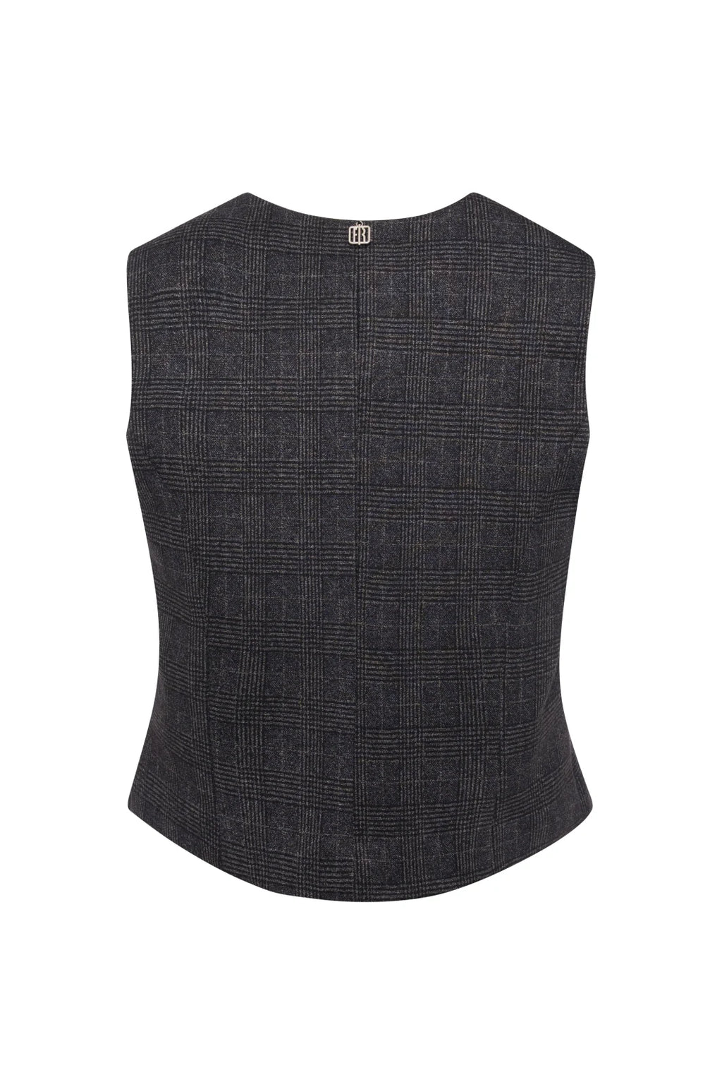 Fracomina - Classic Gilet Charcoal
