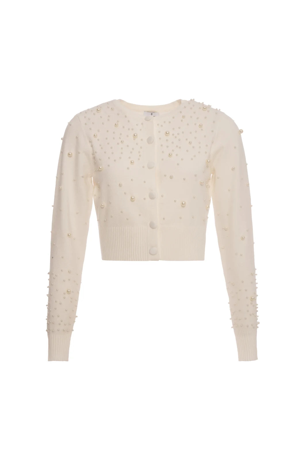 Fracomina - Cropped Chanel Cardigan Cream