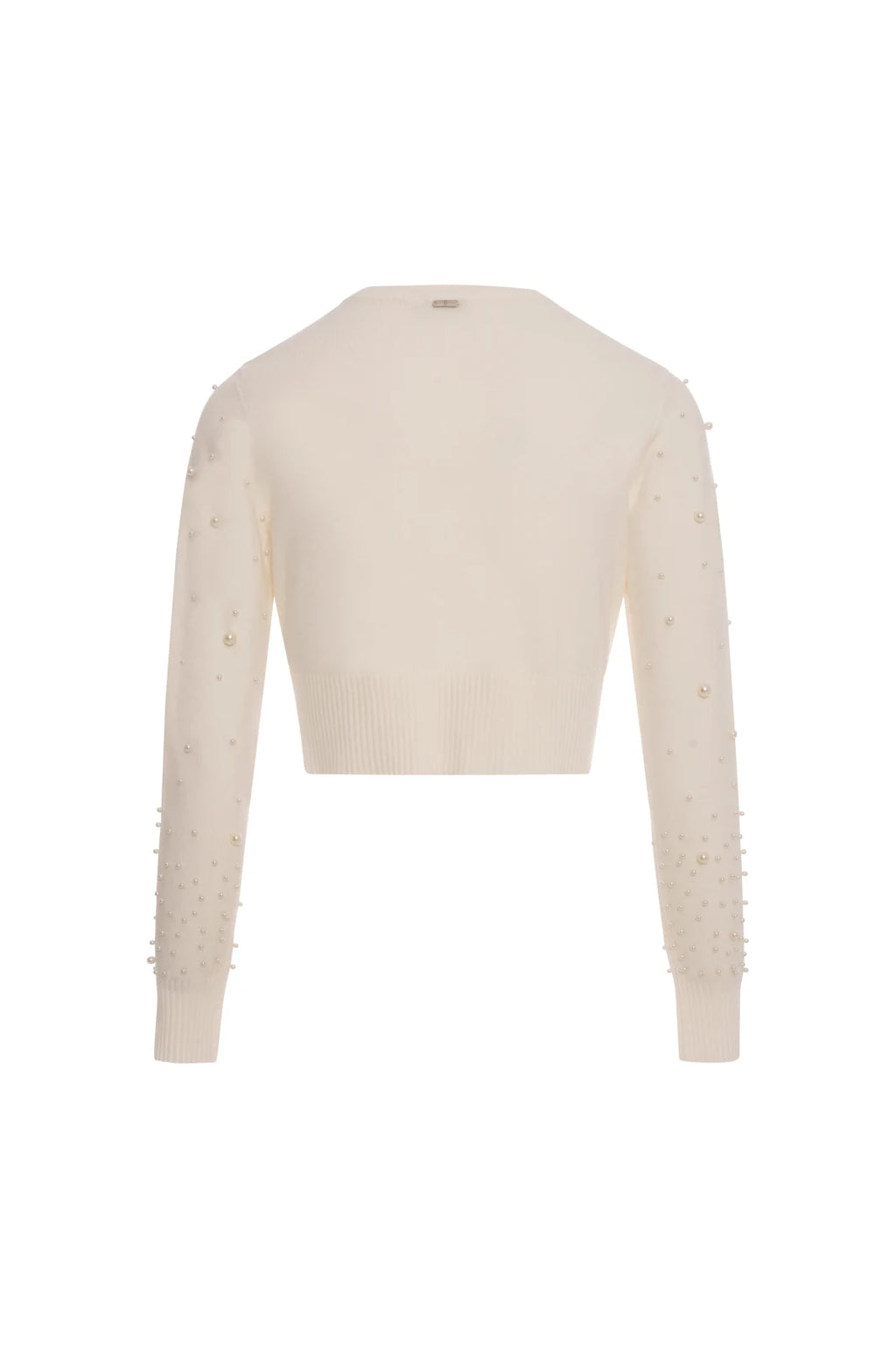 Fracomina - Cropped Chanel Cardigan Cream