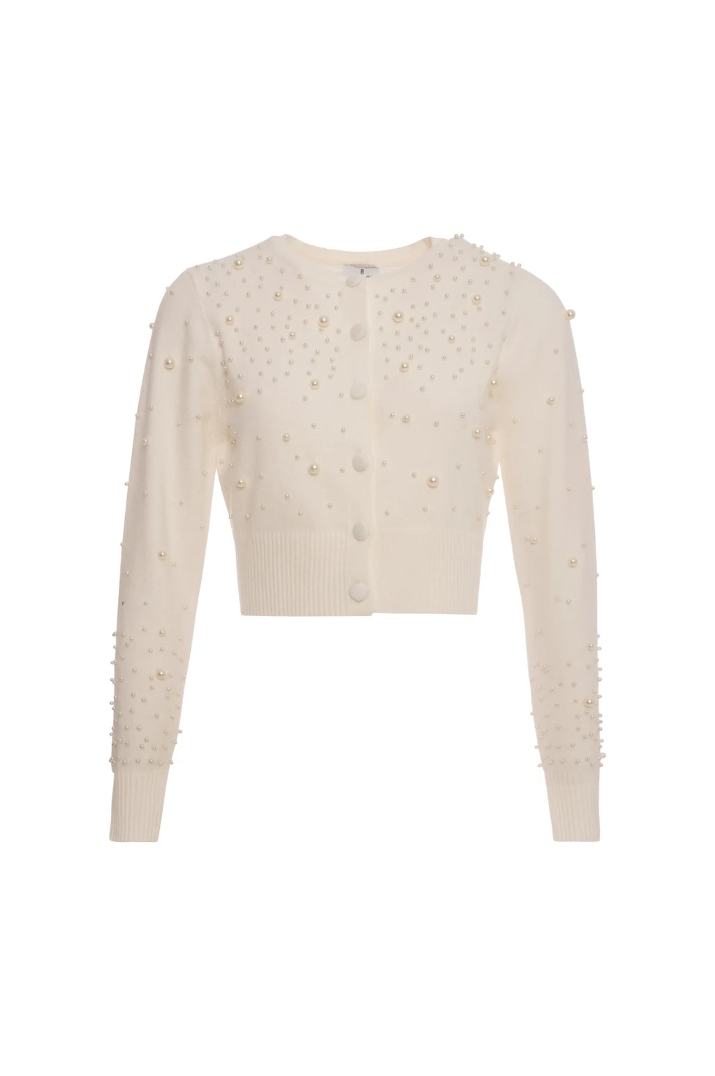Fracomina - Cropped Chanel Cardigan Cream