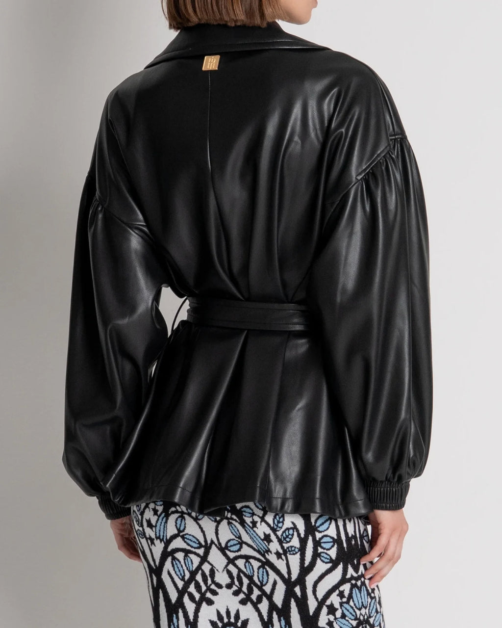 Fracomina - Cappotto With Cintura Black