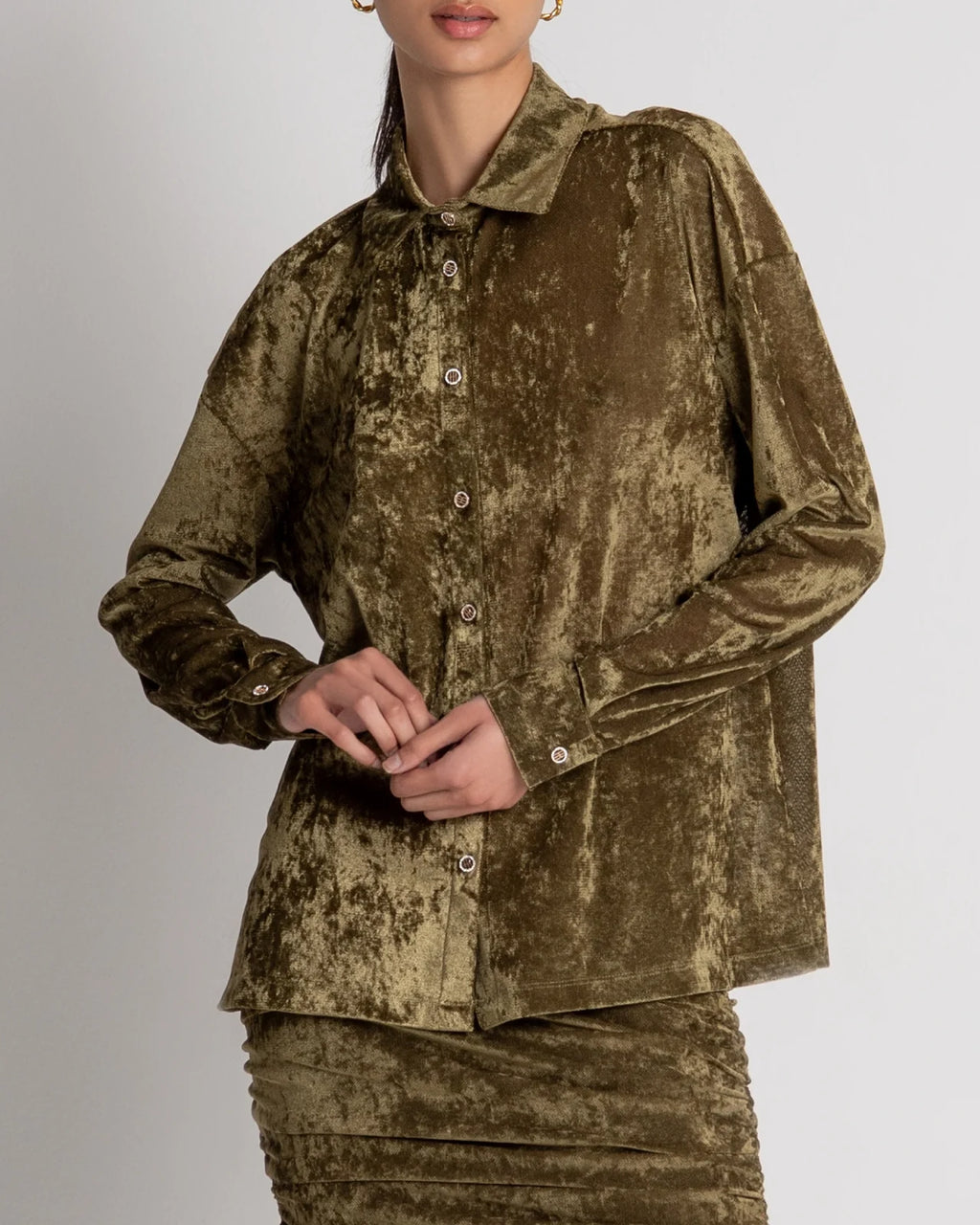 Fracomina - Camicia Olive