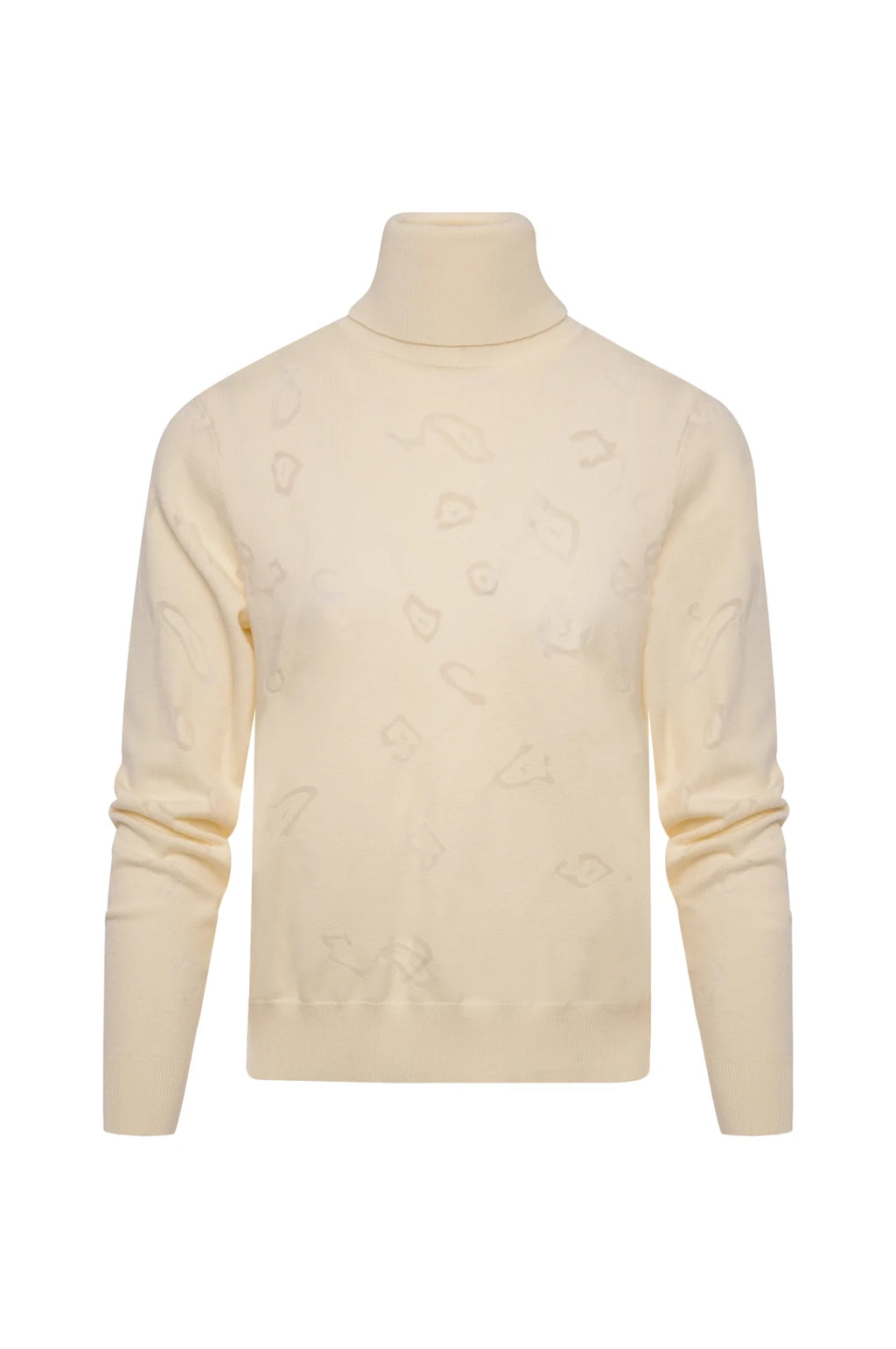 Fracomina - High Neck Maglia Cream