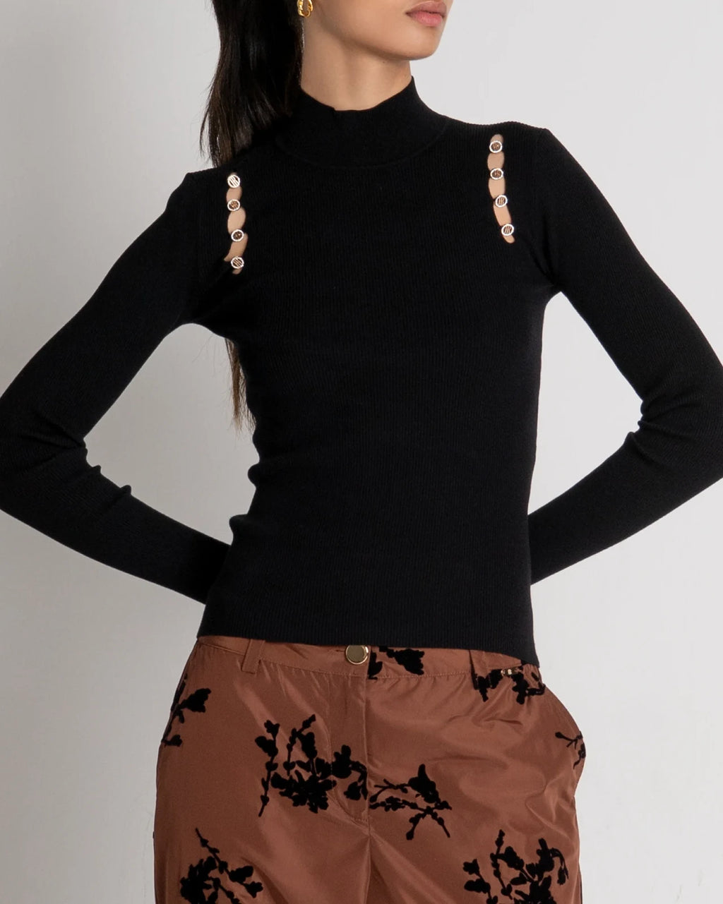 Fracomina - Dolcevita Maglia Black
