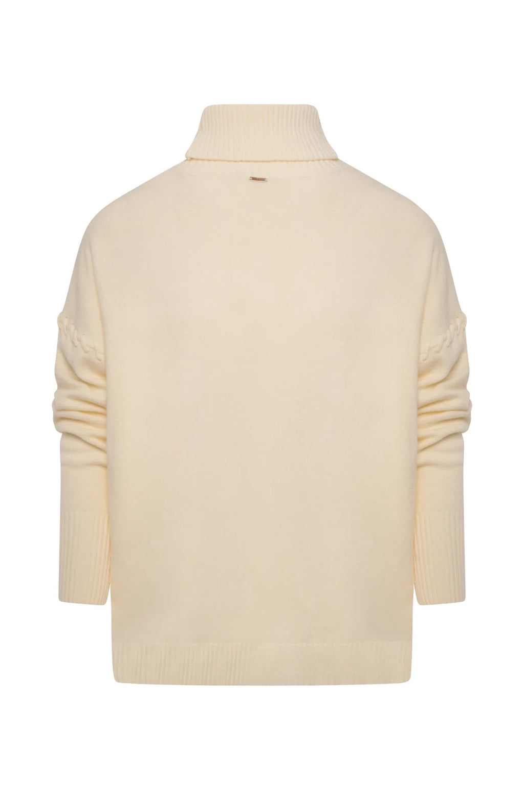 Fracomina - High Neck Maglia Cream