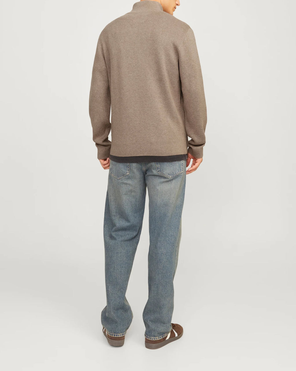 Jack&Jones - Pullover Jprmilano Stitch Knit Half Zip Sn