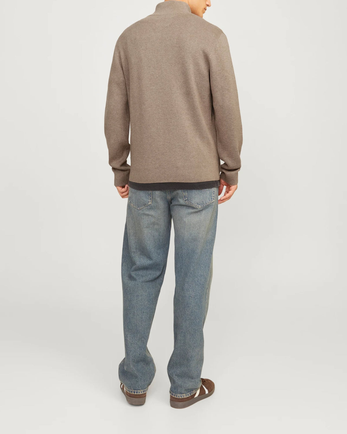 Jack&Jones - Pullover Jprmilano Stitch Knit Half Zip Sn