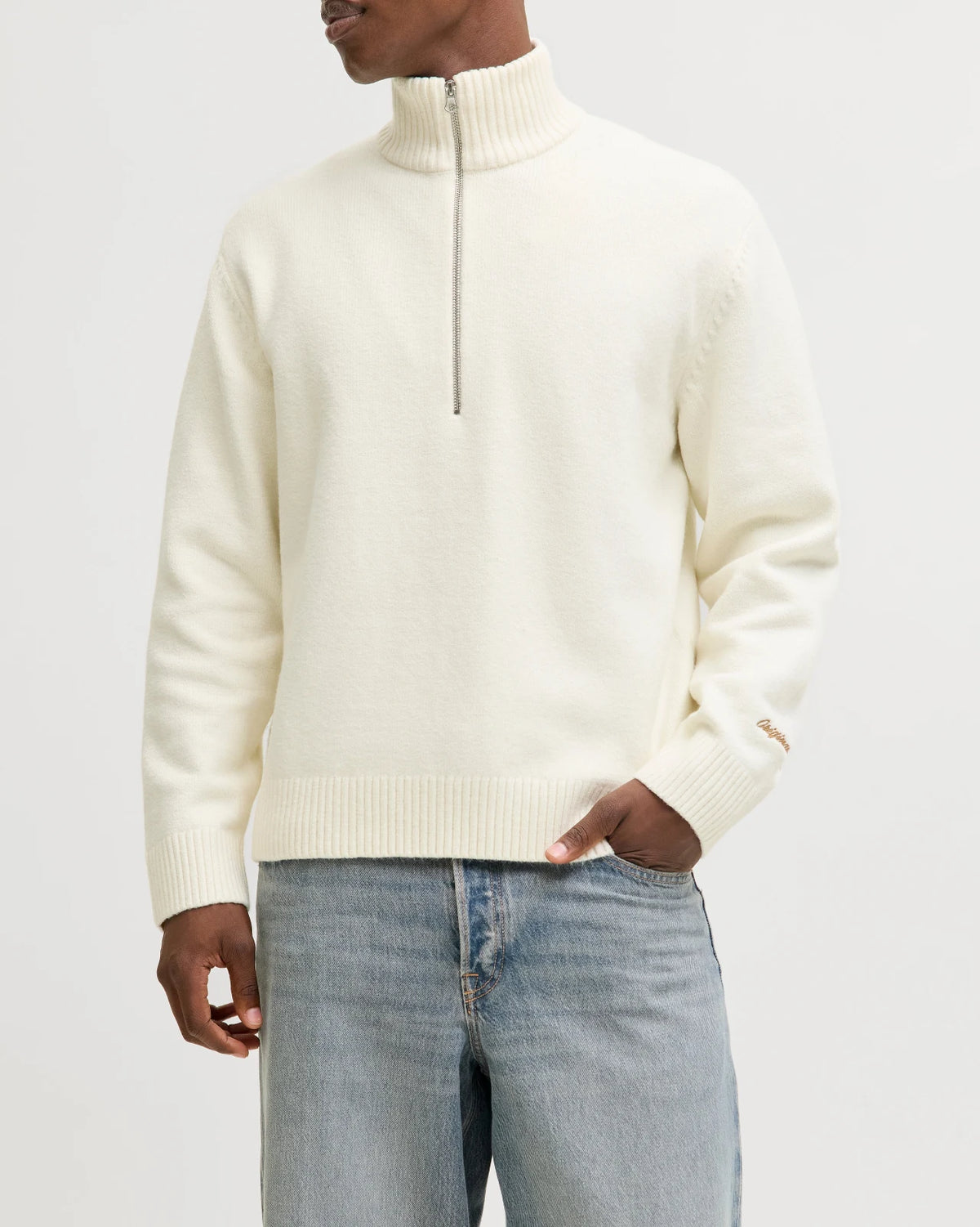 Jack&Jones - Pullover Jornorrebro Knit Half Zip Sn