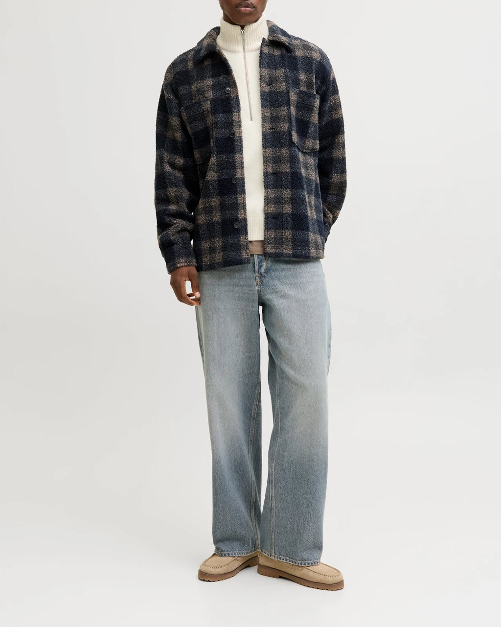 Jack&Jones - Pullover Jornorrebro Knit Half Zip Sn