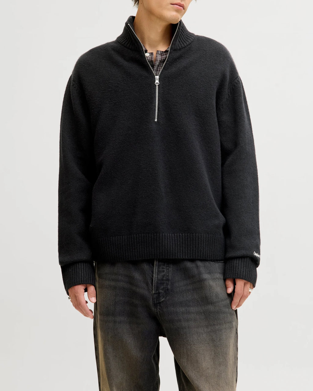 Jack&Jones - Pullover Jornorrebro Knit Half Zip Sn