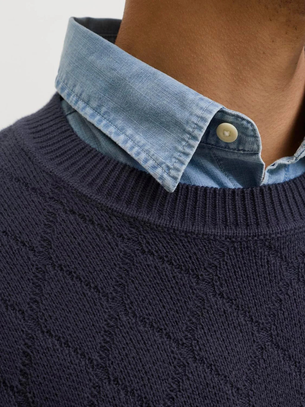Jack&Jones - Pullover Jprblacole Knit Structure Pack