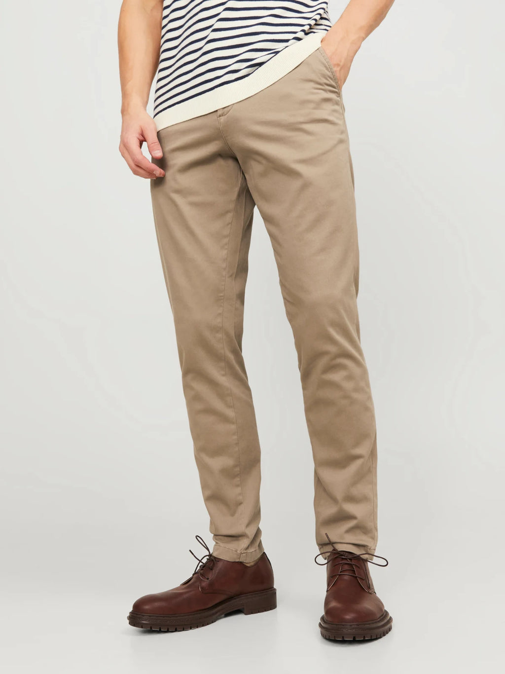 Jack&Jones - Chinos Jpstmarco Bowie Sa Beige Noos