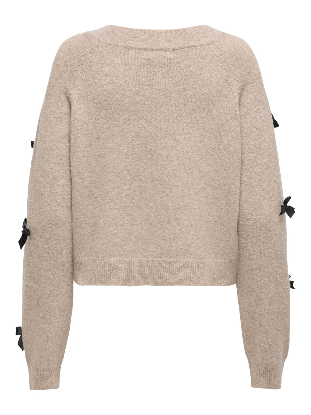 Only - Knitted Top Onlnoelle Bow Pullover Knt