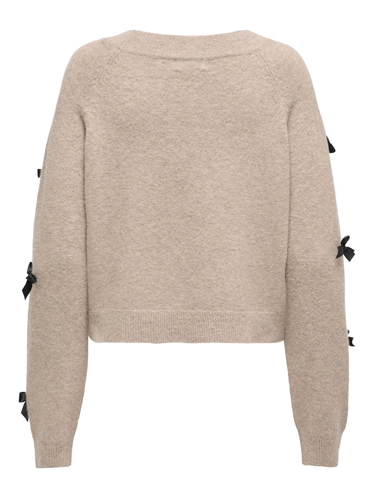 Only - Knitted Top Onlnoelle Bow Pullover Knt