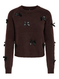 Only - Knitted Top Onlnoelle Bow Pullover Knt