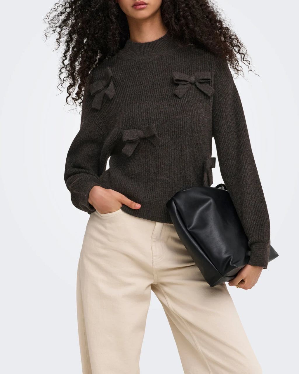 Only - Pullover Onllisa Bow Pullover Knt Noos