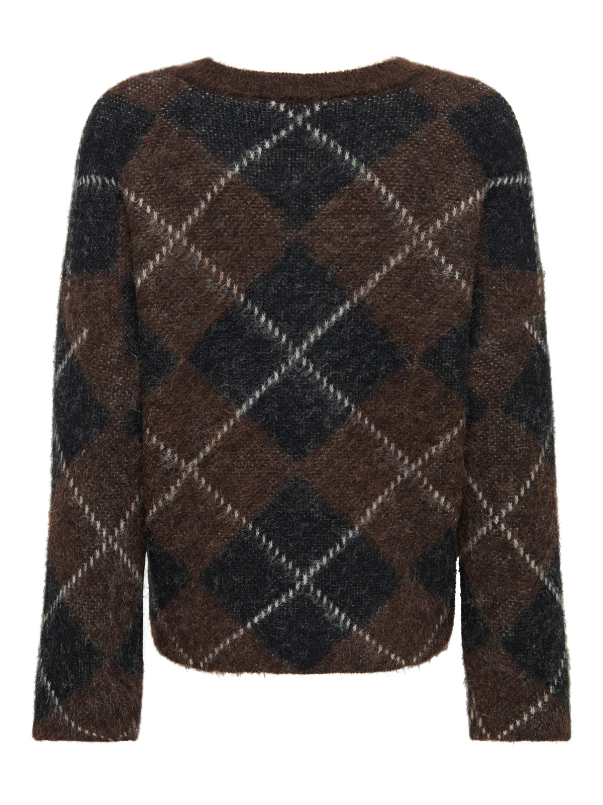 Only - Pullover Onlnoeme Pattern O-Neck Nca Knt
