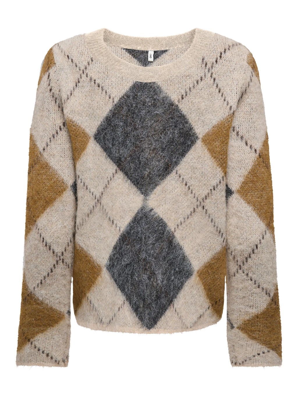 Only - Pullover Onlnoeme Pattern O-Neck Nca Knt