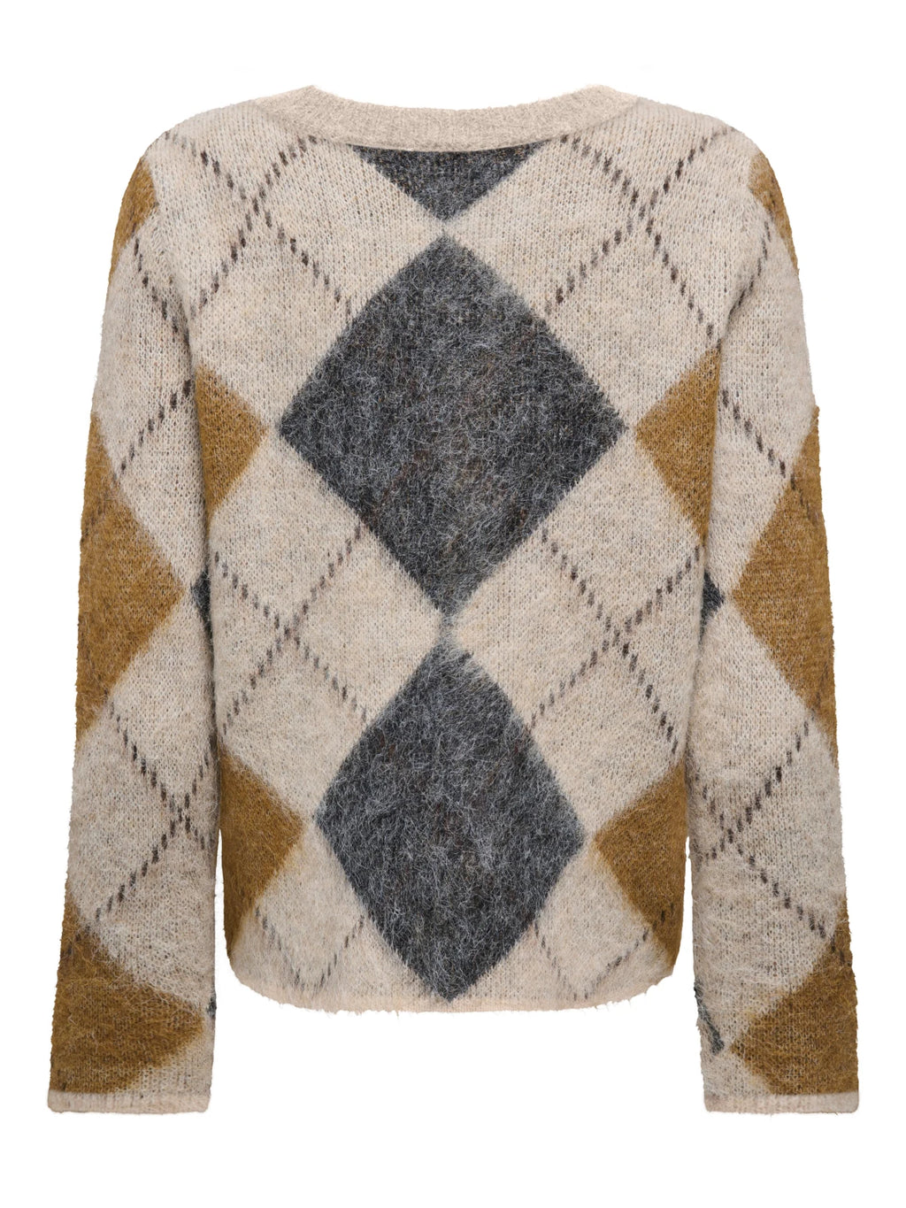 Only - Pullover Onlnoeme Pattern O-Neck Nca Knt