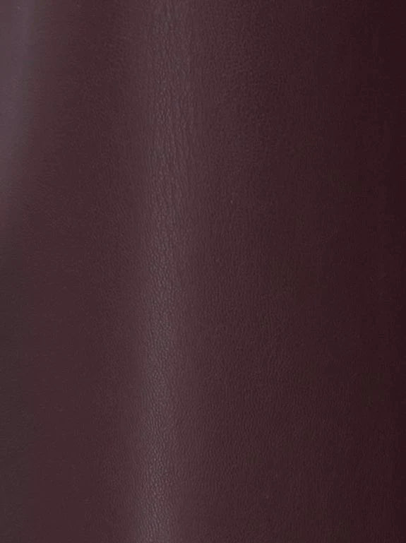 Only - Trousers Onlniella Hw Faux Leather Wide Pnt