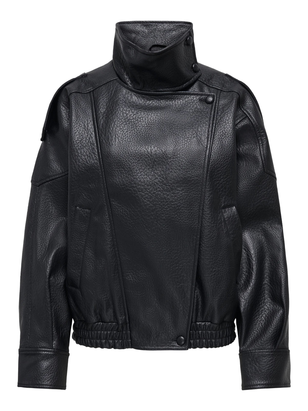 Only - Bomber Jacket Onlvani L/S Faux Leather Jacket Pnt