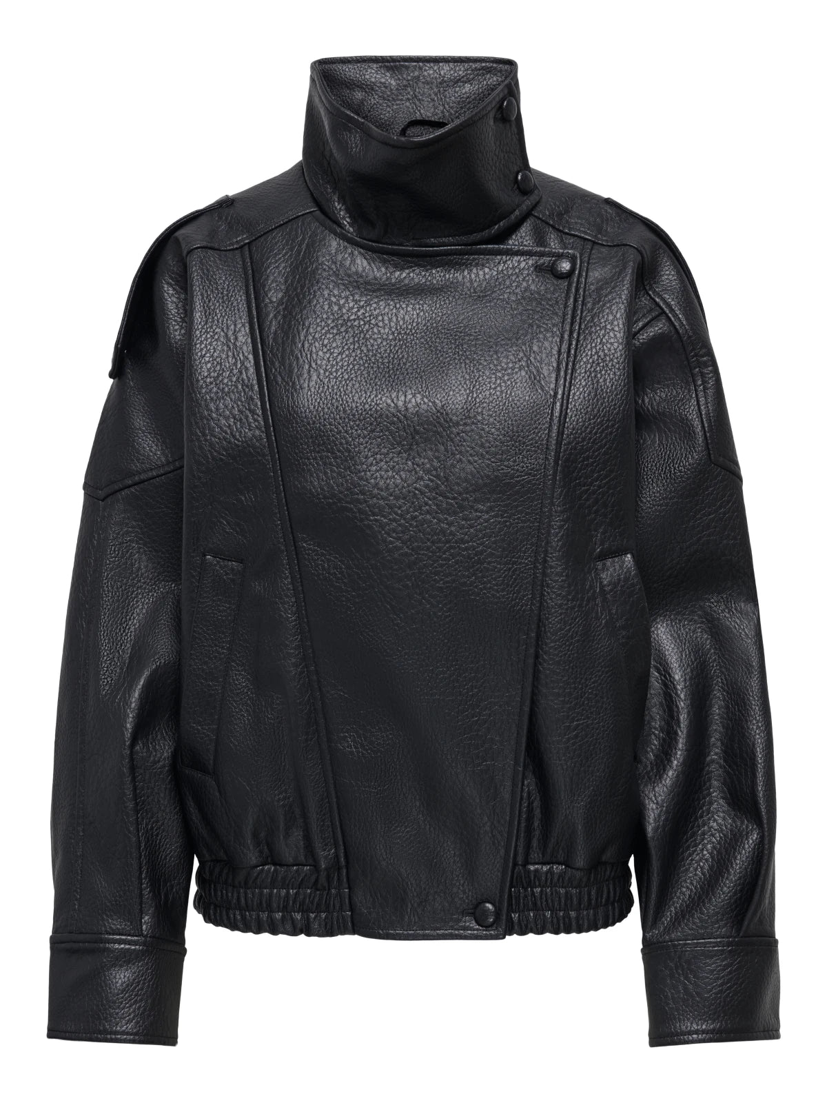Only - Bomber Jacket Onlvani L/S Faux Leather Jacket Pnt