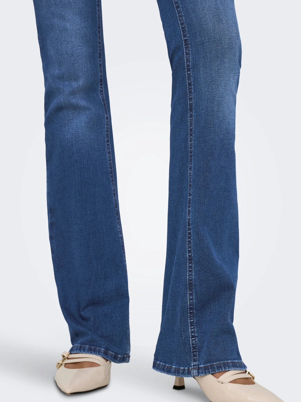 Only - Jeans Onlblush Mid Flared Dnm Tai021 Noos