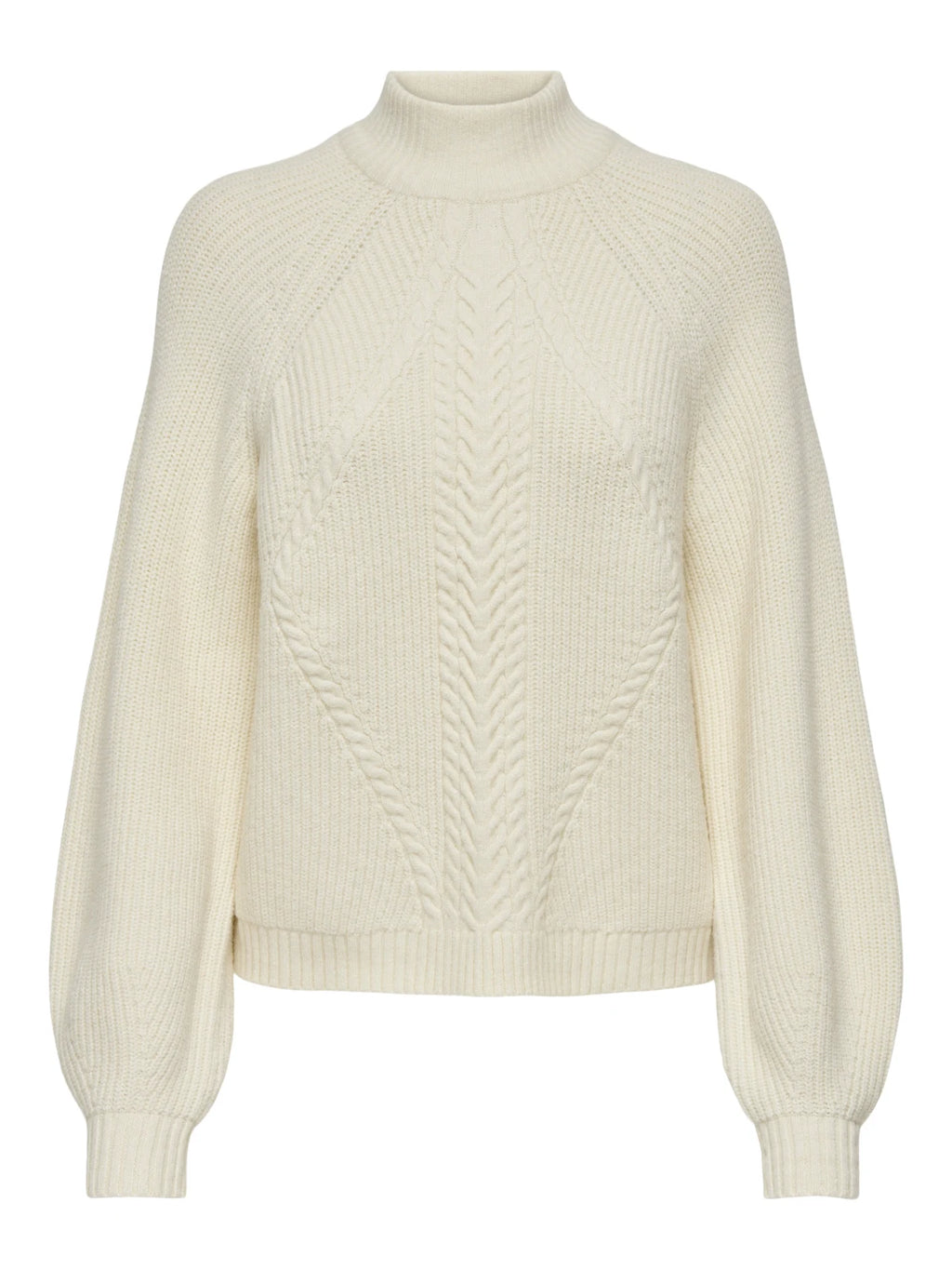 Only - Pullover Onlkatia Detail Highneck Noos Knt