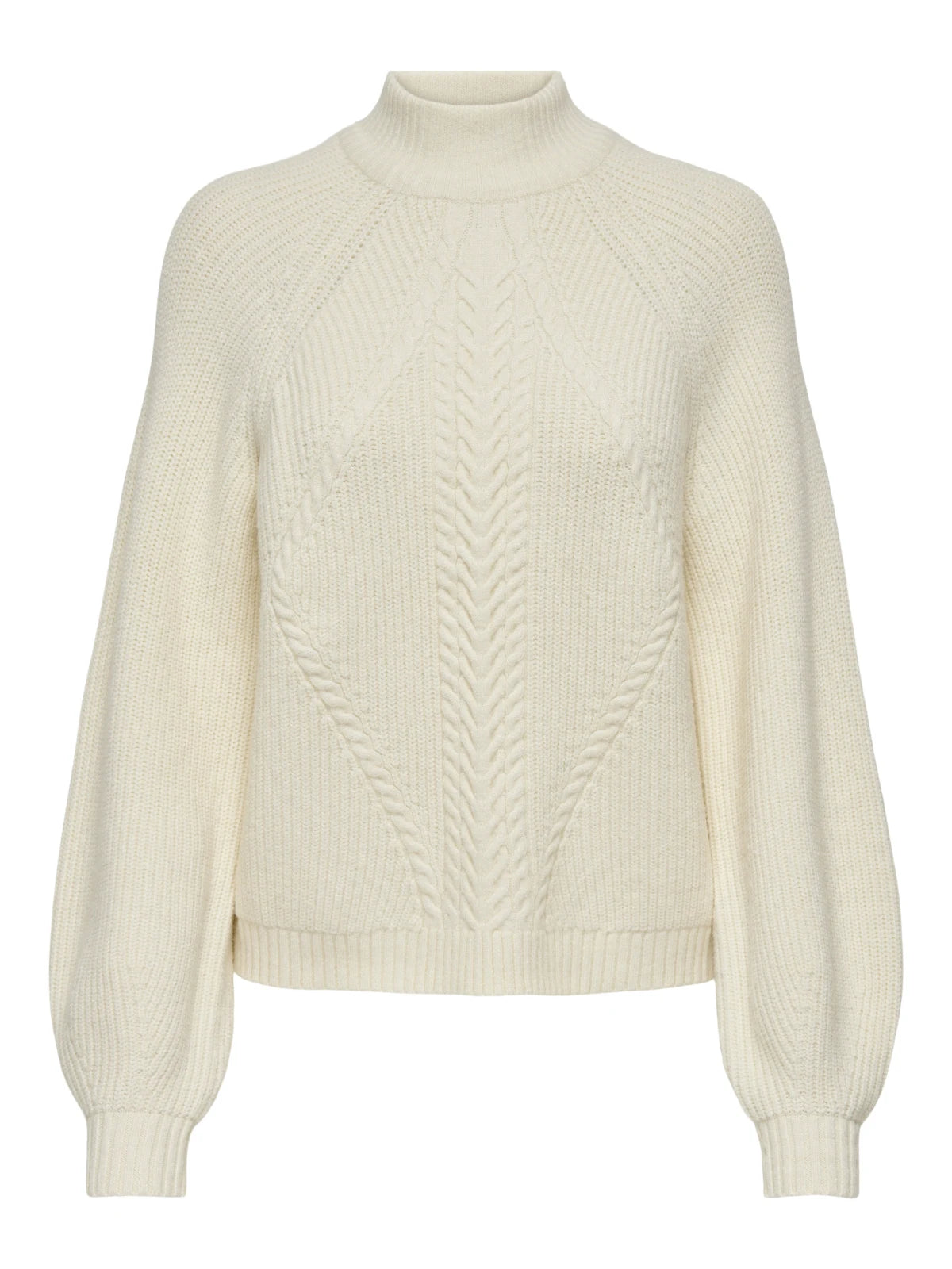 Only - Pullover Onlkatia Detail Highneck Noos Knt