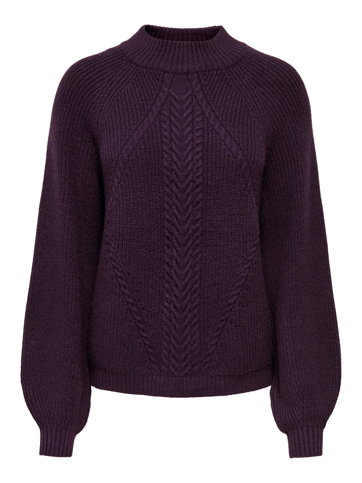 Only - Pullover Onlkatia Detail Highneck Noos Knt