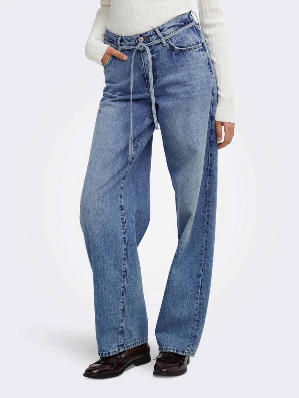 Only - Jeans Onlgianna Mw Straight Dnm Dot596 Noos