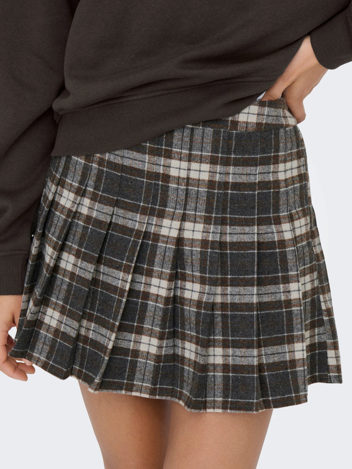 Only - Skort Onlchelsea Check Skort Pnt